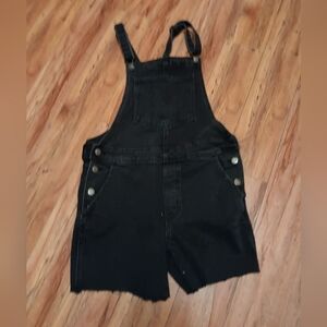 Black overalls